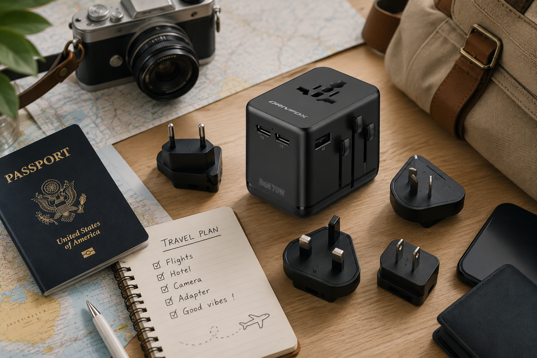 How to Choose the Right Travel Adapter (Without Overpacking)
