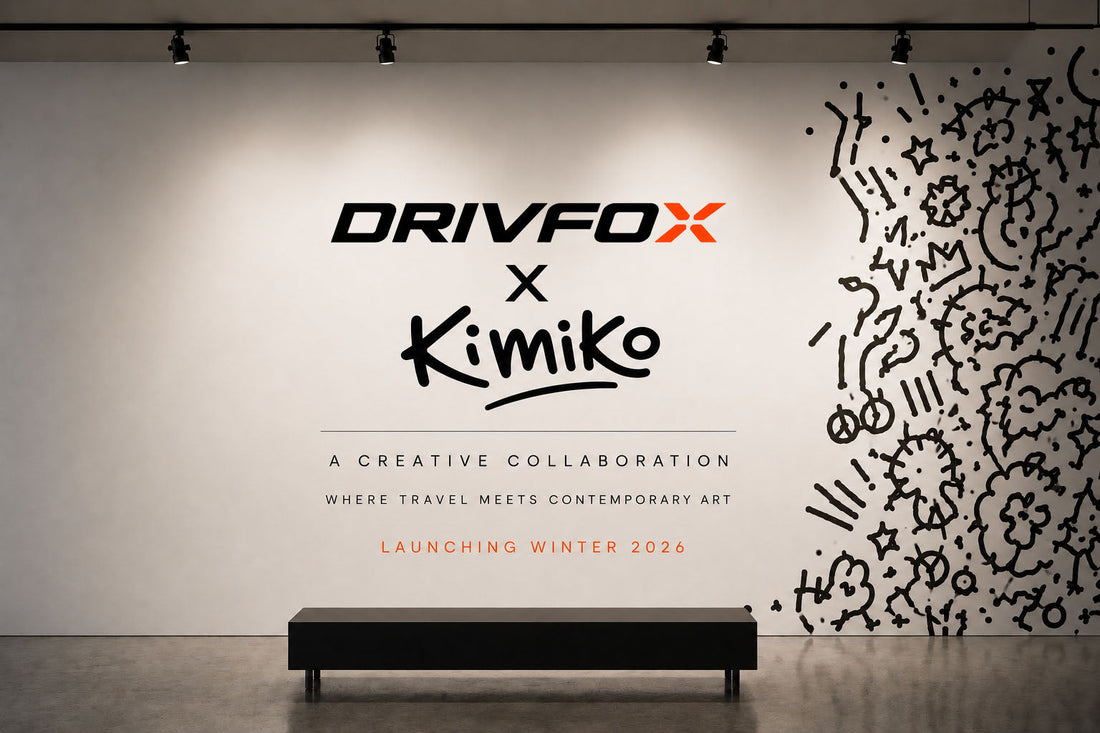 DRIVFOX and Studio Kimiko Announce Creative Collaboration - Where Travel Meets Contemporary Art