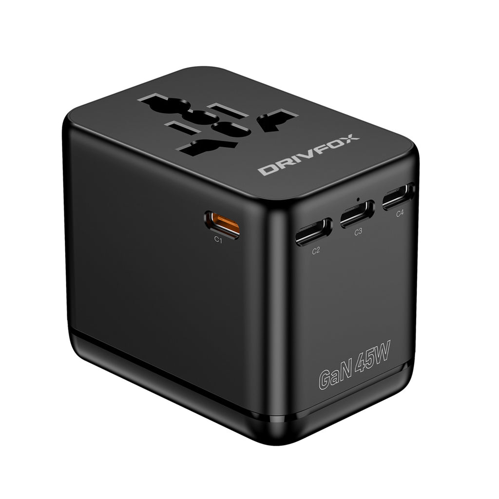 DRIVFOX G5 45W Universal Travel Adapter